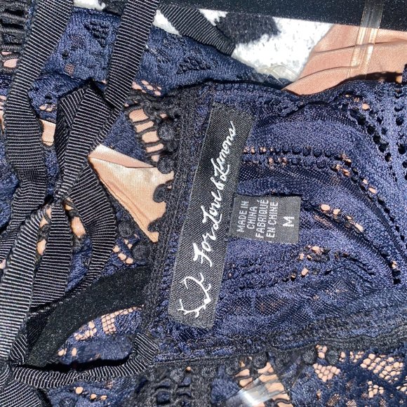 For Love and Lemons Black Emerie Cut Out Dress M - Picture 3 of 4